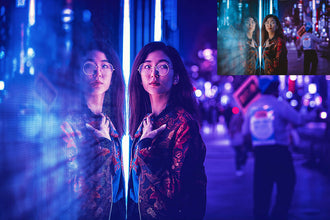 Neon Haze Photoshop Action