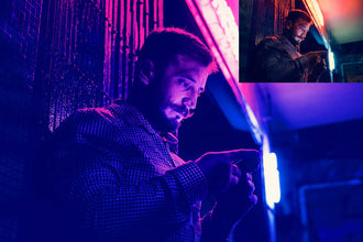 Neon Haze Photoshop Action