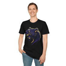 Fierce Panther Unisex Softstyle T-Shirt | Bold Graphic Tee for Animal Lovers