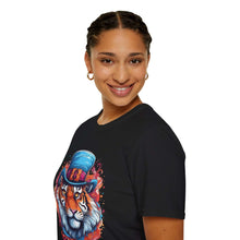 Wild & Stylish Tiger Art Unisex Softstyle T-Shirt