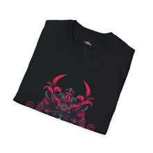 Unisex Samurai Skull Graphic T-Shirt - Softstyle Apparel for Casual Wear