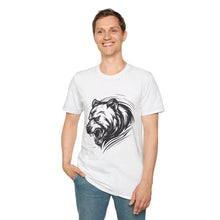 Wild Roar Unisex Graphic Bear Tee - Softstyle Comfort