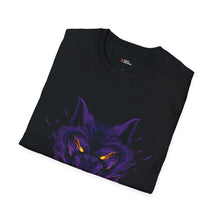 Fierce Wolf Graphic Unisex Softstyle T-Shirt | Unique Art for Nature Lovers