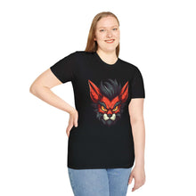 Fierce Cat Graphic T-Shirt for Animal Lovers