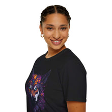 Vibrant Wolf Unisex Softstyle T-Shirt - Perfect for Nature Lovers