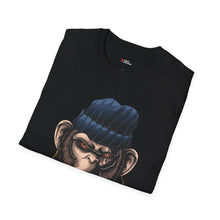 Street Style Unisex Softstyle T-Shirt with Cool Monkey Graphic