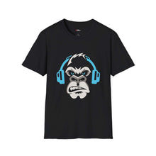 Gorilla Headphones Graphic Unisex T-Shirt