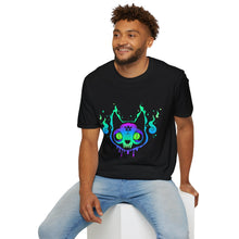 Spooky Cat Graphic Unisex Softstyle T-Shirt - Halloween Vibe