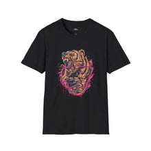 Fierce Bear Unisex Softstyle T-Shirt - Bold Graphic Tee