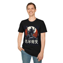 Unisex Softstyle Samurai Graphic T-Shirt - Cool Vintage Design