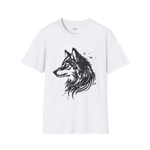 Wolf Illustration Unisex Softstyle T-Shirt