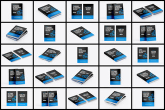 Book Mockup Bundle (250+ PSDs)