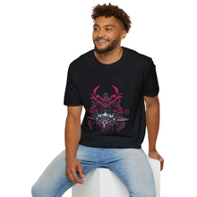 Unisex Samurai Skull Graphic T-Shirt - Softstyle Apparel for Casual Wear