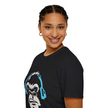 Gorilla Headphones Graphic Unisex T-Shirt