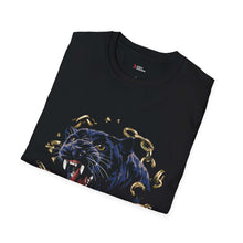 Fierce Panther Unisex Softstyle T-Shirt - Bold Graphic Tee for Animal Lovers