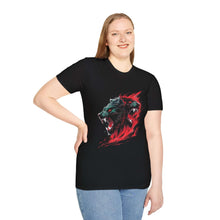 Wolf Head Unisex T-Shirt - Abstract Design