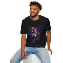 Vibrant Wolf Unisex T-Shirt - Nature Lover's Dream