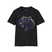 Fierce Panther Unisex Softstyle T-Shirt | Bold Graphic Tee for Animal Lovers