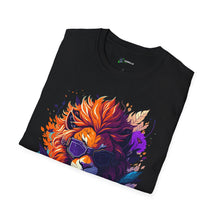 Cool Lion Graphic T-Shirt, Unisex Art Tee, Animal Lover Shirt, Summer Outfit, Gift for Nature Enthusiasts