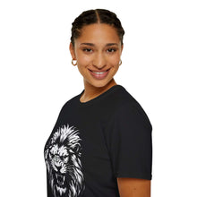 Fierce Lion Graphic T-Shirt | Softstyle Tee for All