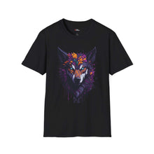 Vibrant Wolf Unisex Softstyle T-Shirt - Perfect for Nature Lovers