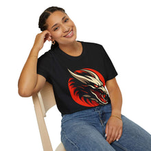 Fierce Dragon Graphic T-Shirt - Unisex Softstyle Tee for Dragon Lovers