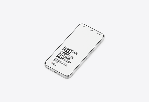 Google Pixel 9 Pro XL Phone Mockup for Design Presentations