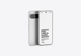 Google Pixel 9 Pro XL Phone Mockup