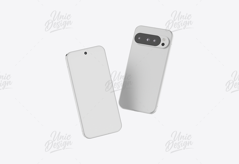 Google Pixel 9 Pro XL Phone Mockup