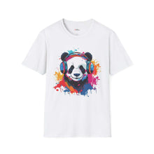 Colorful Panda Graphic T-Shirt for Animal Lovers