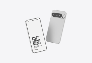 Google Pixel 9 Pro XL Phone Mockup