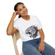 Fierce Tiger Graphic Unisex T-Shirt | Animal Lovers