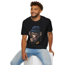 Street Style Unisex Softstyle T-Shirt with Cool Monkey Graphic