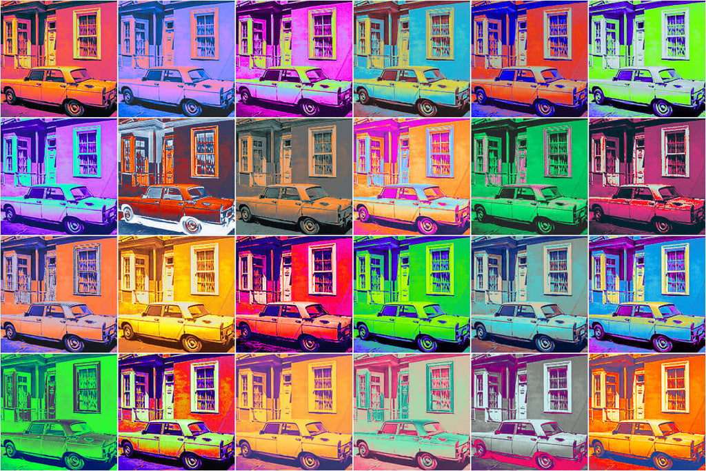 100 Acidify Gradient Maps for Psychedelic Designs