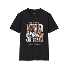 Wild Spirit Tiger Unisex Softstyle T-Shirt | Life Begins Where Fear Ends