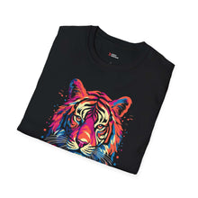 Vibrant Tiger Graphic Unisex Softstyle T-Shirt