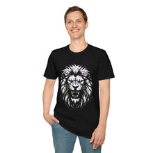 Fierce Lion Graphic T-Shirt | Softstyle Tee for All