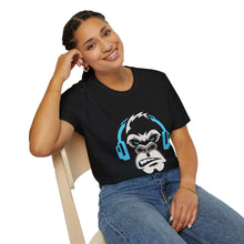 Gorilla Headphones Graphic Unisex T-Shirt