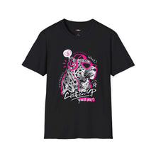 Listen Up Leopard Unisex T-Shirt - Wild Graphic Tee