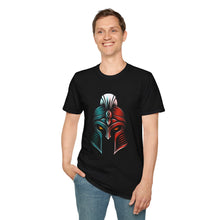 Warrior Spirit Unisex T-Shirt - Bold Helmet Design