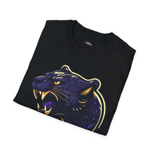 Fierce Panther Unisex Softstyle T-Shirt | Bold Graphic Tee for Animal Lovers