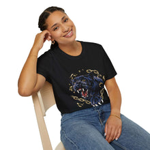 Fierce Panther Unisex Softstyle T-Shirt - Bold Graphic Tee for Animal Lovers