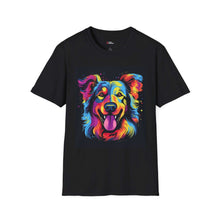 Colorful Dog Portrait T-Shirt for Pet Lovers