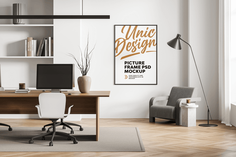Office Concept Frame Mockup