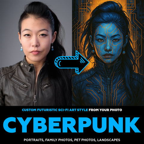 Custom Cyberpunk Portrait
