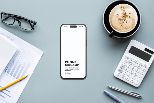 Business Concept Phone Mockup