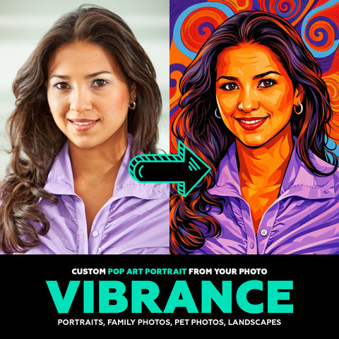 Custom Colorful Portrait