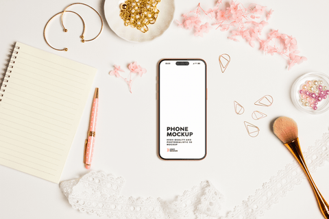 Beauty Concept Phone Mockup