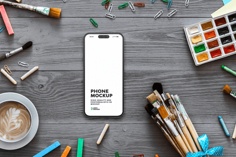 Artistic Concept Phone Mockup