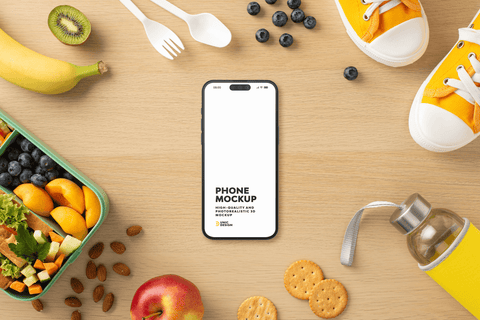 Lunchbox Concept Phone Mockup